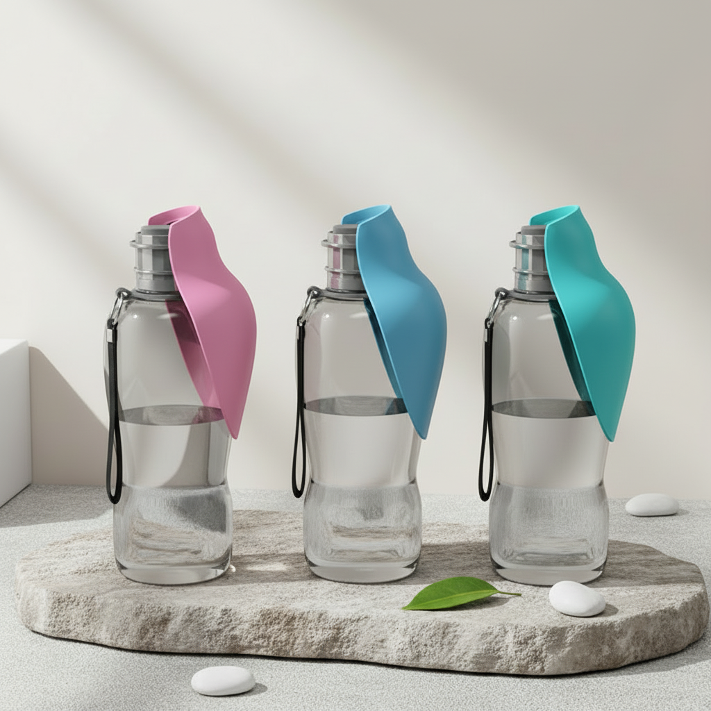 Gourde pour Chien – Portable 800ml, Anti-fuite, Idéale en Balade